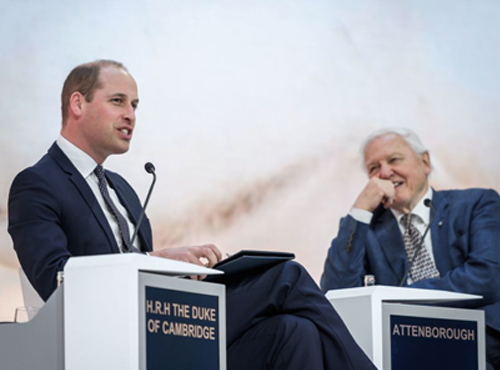 Le prince William au Forum économique mondial de Davos 2019