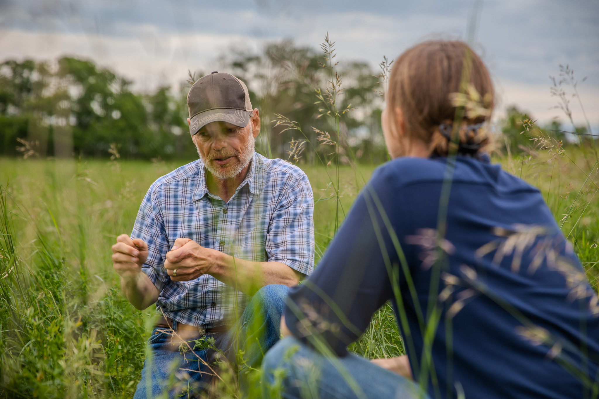 Garry Richards et Paige Englot sur place au ranch de Garry